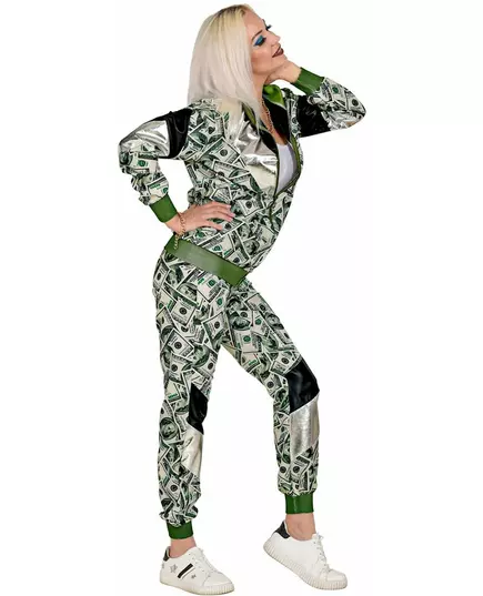 Kostium dresowy Dollar Bill dla dorosłych, Rozmiar: Large, image 2