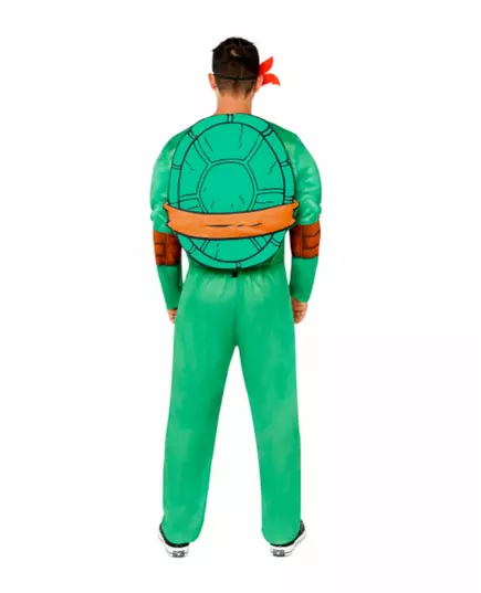 Luksusowy kostium Żółwia Ninja z 4 maskami dla dorosłych, Rozmiar: XL, image 2