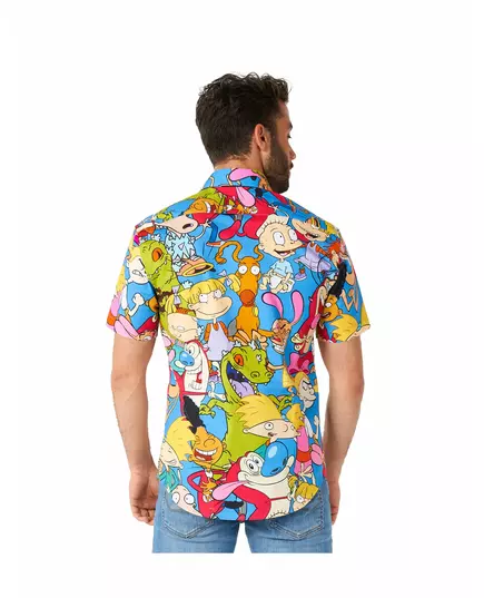 Koszula Opposuits™ Nickelodeon™ dla dorosłych z lat 90, Rozmiar: Small (EU 44-46), image 2