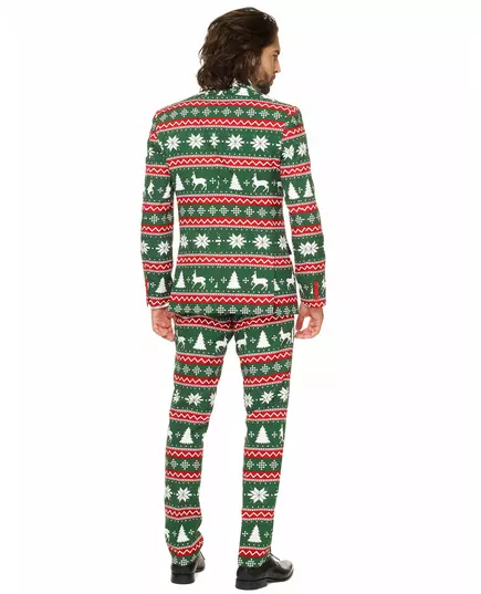 Męski zielony garnitur Opposuits™ Mr. Festive, Rozmiar: Large (EU 54), image 3