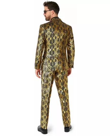 Błyszczący wężowy kostium Opposuits™ dla dorosłych, Rozmiar: Large (EU 52-54), image 2