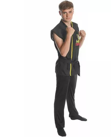 Przebranie ucznia karate dla dorosłych, Rozmiar: Medium, image 2