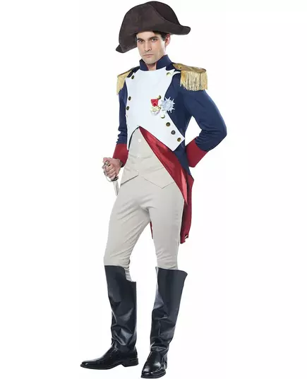 Kostium luksusowy cesarz francuski Napoleon dla mężczyzn, Rozmiar: Large, image 3