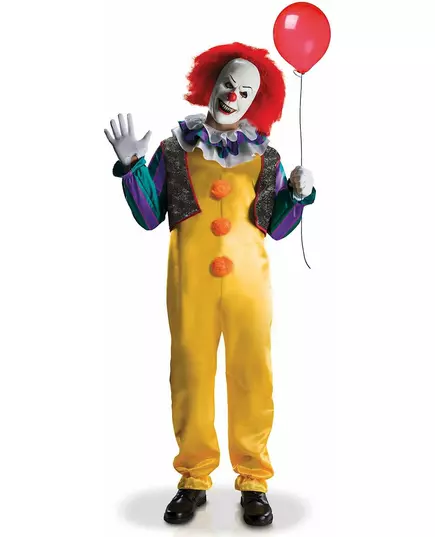 Kostium Clown It™ Deluxe dla dorosłych, Rozmiar: X-Large, image 3