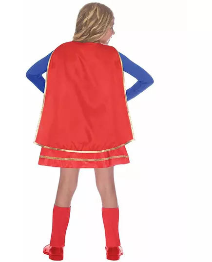 Klasyczny kostium Supergirl™ dla dziewczynki, Rozmiar: 10-12 lat (146 cm), image 2