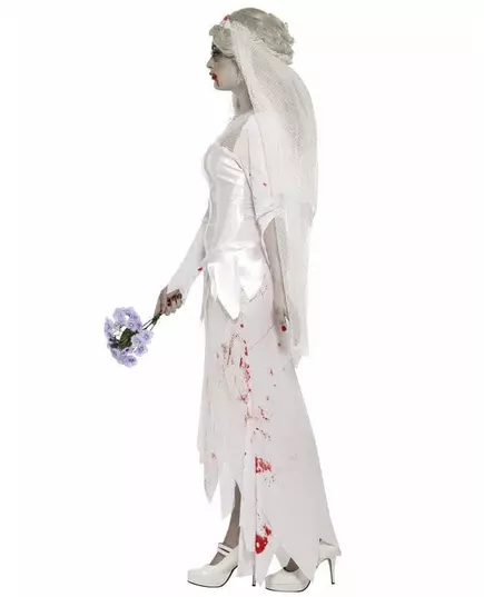 Zombie panna młoda kobieta kostium na Halloween, Rozmiar: Medium, image 3