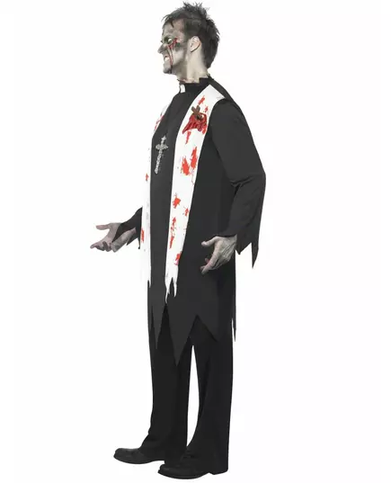 Religijny kostium zombie dla mężczyzn na Halloween, Rozmiar: M, image 3