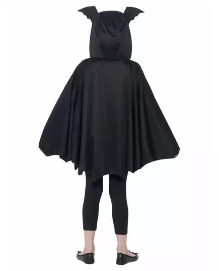 Kostium ponczo z czarnego nietoperza na Halloween dla dzieci, Rozmiar: 10-12 lat (145/158 cm), image 3