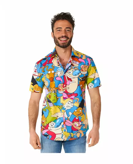 Koszula Opposuits™ Nickelodeon™ dla dorosłych z lat 90, Rozmiar: Small (EU 44-46), image 3