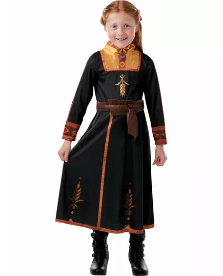 Klasyczny kostium Anna Kraina Lodu 2™ dla dziewczynek, Rozmiar: 5-6 lat (110 to 116 cm), image 3