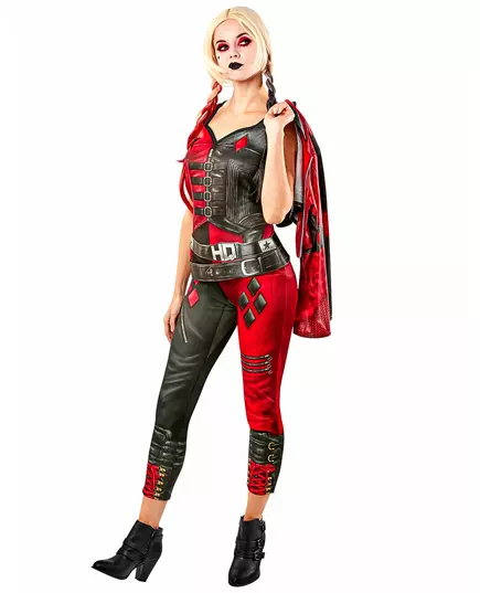 Kostium kombinezon Harley Quinn damski - Legion samobójców 2™, Rozmiar: X-Small, image 3
