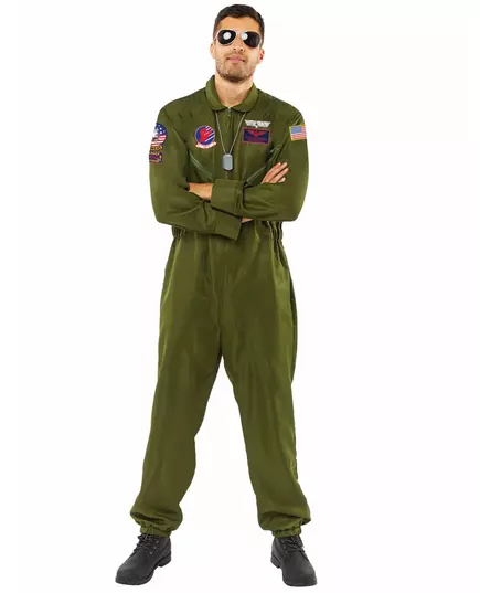 Męski kostium kombinezonu Top Gun™, Rozmiar: Large, image 3