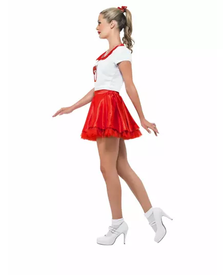 Kostium Grease Cheerleaderka™ dla kobiet, Rozmiar: Medium, image 3