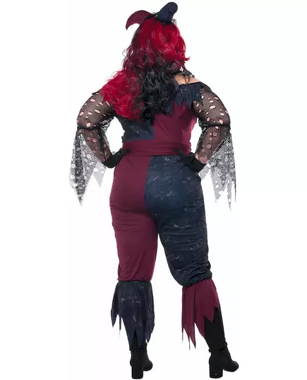 Kostium psychopatyczny joker deluxe damski, Rozmiar: Medium (40/42), image 3