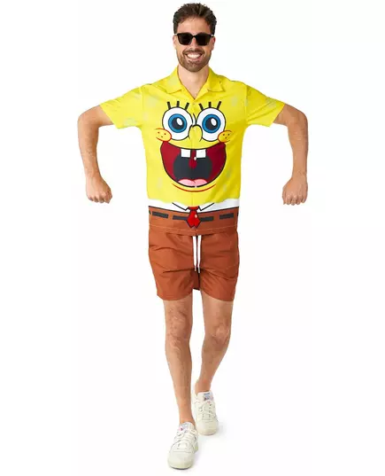 Letni kostium Suitmeister™ dla dorosłych SpongeBob, Rozmiar: Medium (EU 48-50), image 4