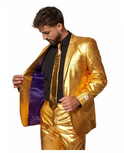 Garnitur męski Opposuits™ Mr. Groovy Gold, Rozmiar: Large (EU 52-54), image 4