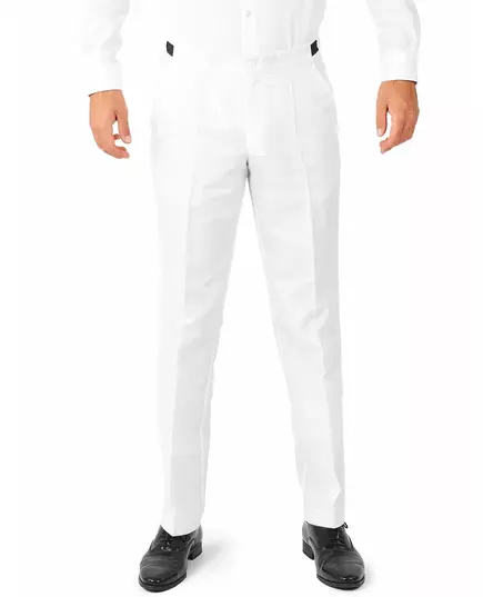 Suitmeister™ Męski Biały Garnitur Mr. Solid, Rozmiar: Large (EU 52-54), image 4