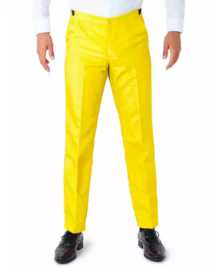 Suitmeister™ Męski Żółty Garnitur Mr. Solid, Rozmiar: Medium (EU 48-50), image 4