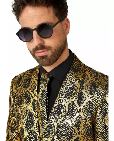 Błyszczący wężowy kostium Opposuits™ dla dorosłych, Rozmiar: Small/Medium (EU 48), image 4