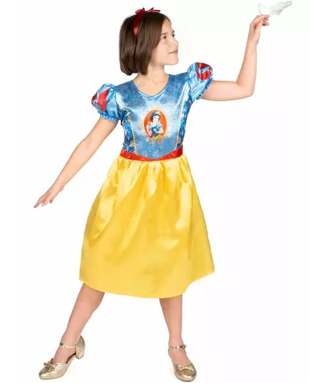 Podstawowy kostium Królewny Śnieżki™ dla dziewczynki, Rozmiar: 5-6 lat (109 - 126 cm), image 4
