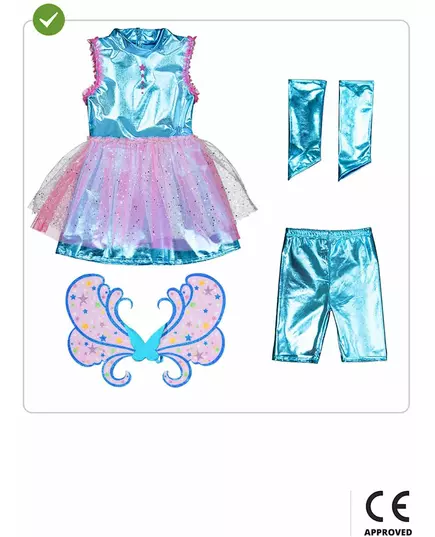Przebierz się za dziewczynę Bloom Winx™, Rozmiar: 5-6 lat (M), image 3