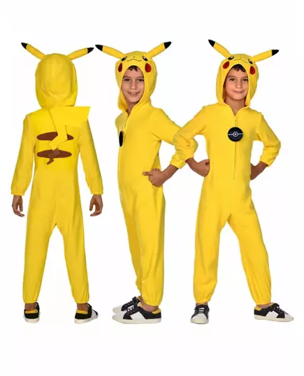 Dziecięcy kostium-kombinezon Pikachu (Pokémon), Rozmiar: 8-10 lat (128-134 cm), image 4