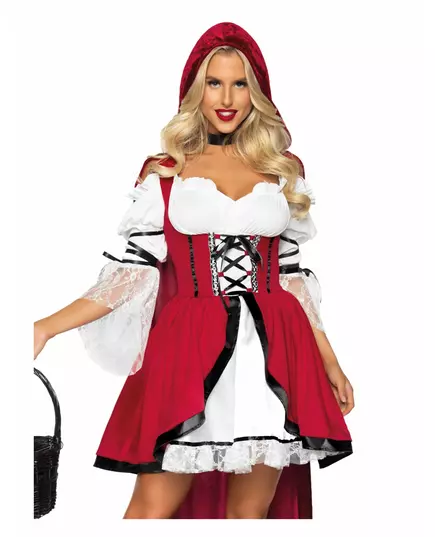 Kostium seksowna dziewczyna z lasu dla kobiet, Rozmiar: Small/Medium (38-40), image 4