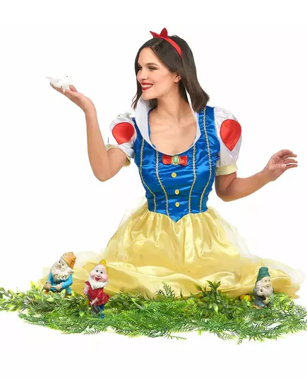 Kostium Księżniczka Śnieżna damski, Rozmiar: Medium, image 4