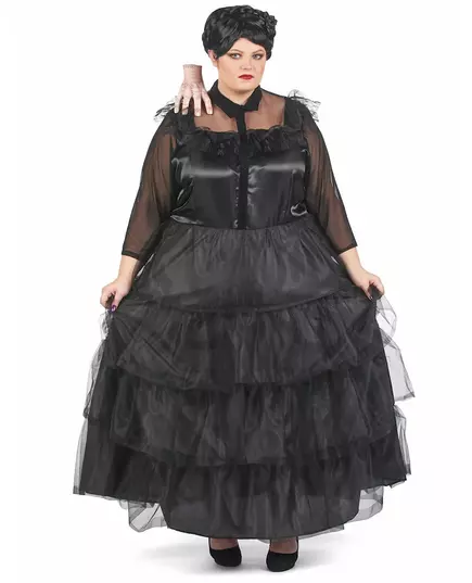 Kostium gotyckiej sukni balowej plus size dla kobiet, Rozmiar: XX-Large, image 3