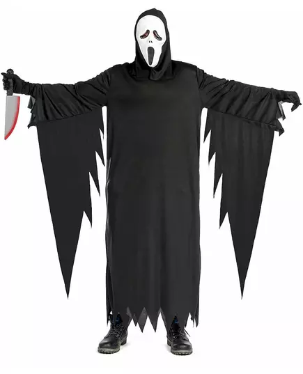 Kostium zabójcy z horroru dla dorosłych, Rozmiar: X-Large/XX-Large, image 3