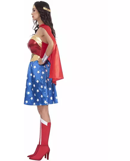 Klasyczny kostium Wonder Woman™ dla kobiet, Rozmiar: Medium, image 3