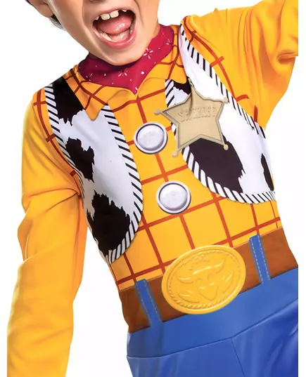 Woody — klasyczny kostium Toy Story™ dla dzieci, Rozmiar: 5-6 lat (109 - 126 cm), image 3