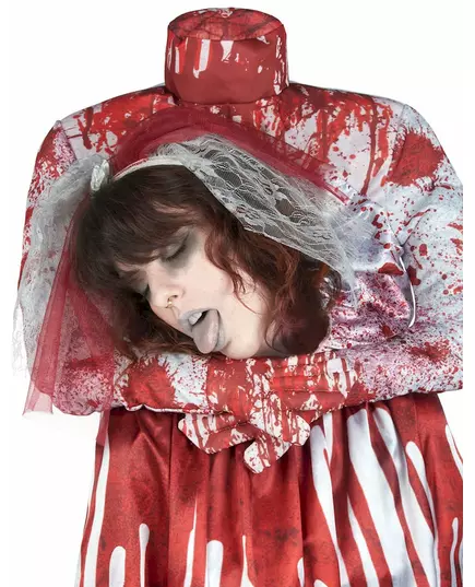 Kostium panny młodej bez głowy damski, Rozmiar: X-Large, image 4