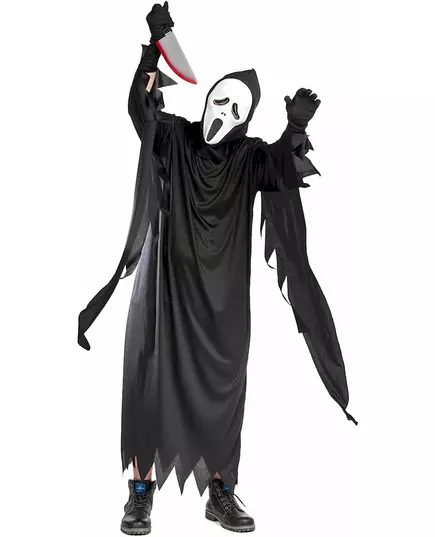Kostium zabójcy z horroru dla dorosłych, Rozmiar: X-Large/XX-Large, image 4