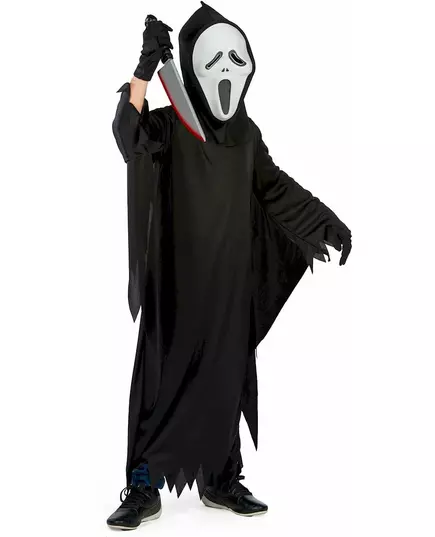 Przebranie zabójcy z horroru dla dziecka, Rozmiar: 5-6 lat (105-116 cm), image 4