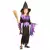 Fioletowy kostium czarownicy na Halloween, Rozmiar: 4-6 lat (110-120 cm)