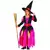 Różowy kostium czarownicy na Halloween, Rozmiar: 4-6 lat (110-120 cm)
