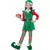 Kostium świąteczny elf deluxe dla dziewczynki, Rozmiar: 10-12 lat (148 cm)