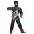 Kostium Ninja Srebrnego Smoka dla chłopca, Rozmiar: 7-9 lat (120-130 cm)