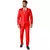Suitmeister™ męski czerwony garnitur Mr. Solid, Rozmiar: XX-Large (EU 60-62)