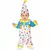 Kostium dziecięcy Clown w kropki, Rozmiar: 12-18 miesięcy (82 - 88cm)