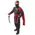 Czerwony kostium ninja ze smokiem dla chłopców, Rozmiar: 4-6 lat(110-120 cm)