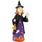 Dekoracje na Halloween DKD Home Decor Żywica Czarownica (11 x 11 x 25 cm)