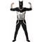 Kostium dla Dorosłych Black Panther Superbohater Czarny