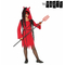 Kostium dla Dzieci Demon Woman Czerwony Czarny 4 pcs