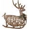 Sanki DKD Home Decor Boże Narodzenie wiklinowy (47 x 22 x 53 cm)
