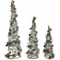 Dekoracja DKD Home Decor Boże Narodzenie (3 pcs) (17 x 17 x 72 cm)