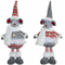 ozdoby świąteczne DKD Home Decor Poliester Myszka (2 pcs) (16 x 12 x 40 cm)