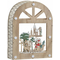 ozdoby świąteczne DKD Home Decor Święty Mikołaj LED Naturalny