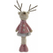 ozdoby świąteczne DKD Home Decor Poliester Renifer (9 x 9 x 33 cm)
